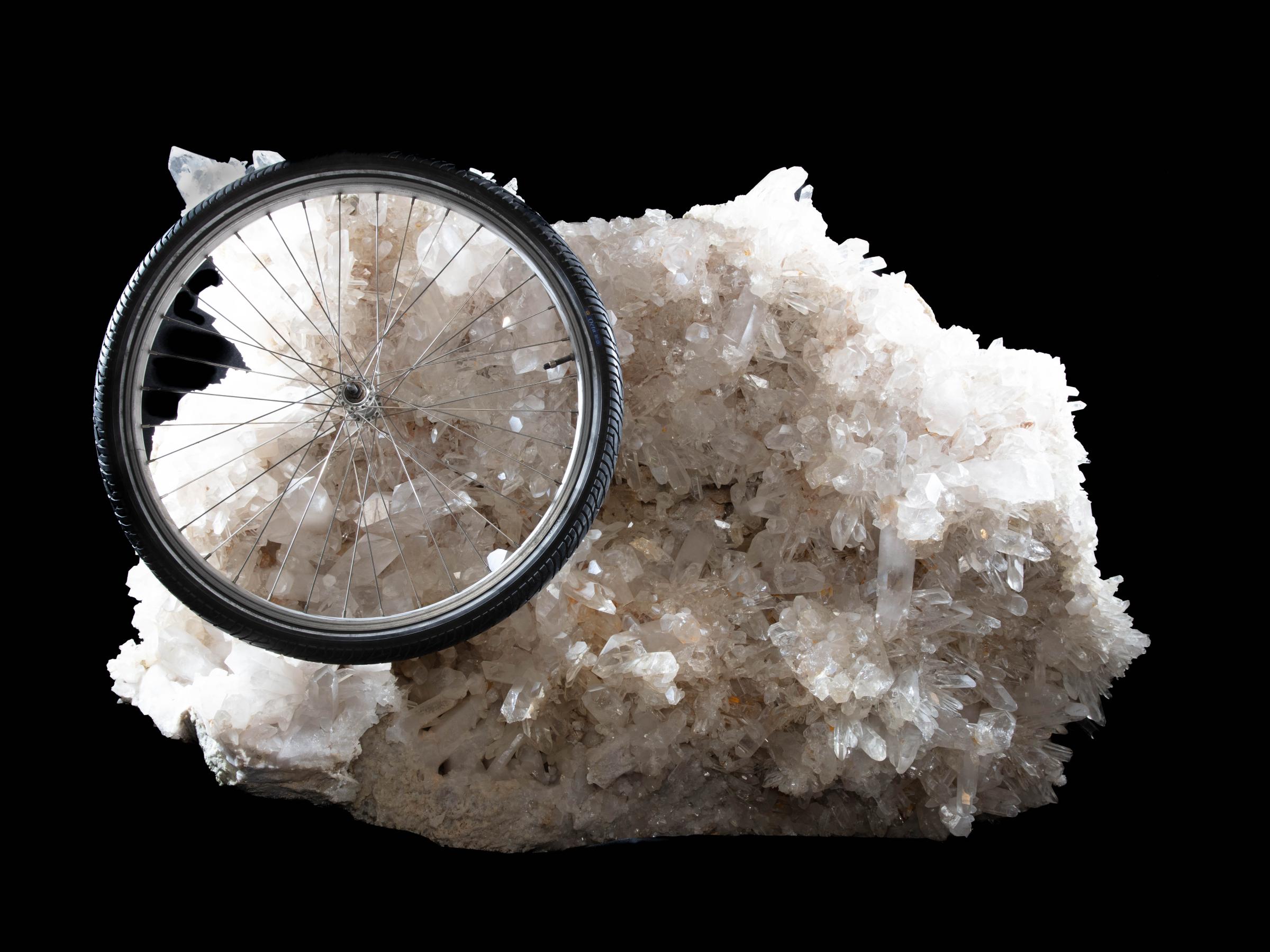 Rock crystal cluster - St1galleryc0073 4 - C0073
