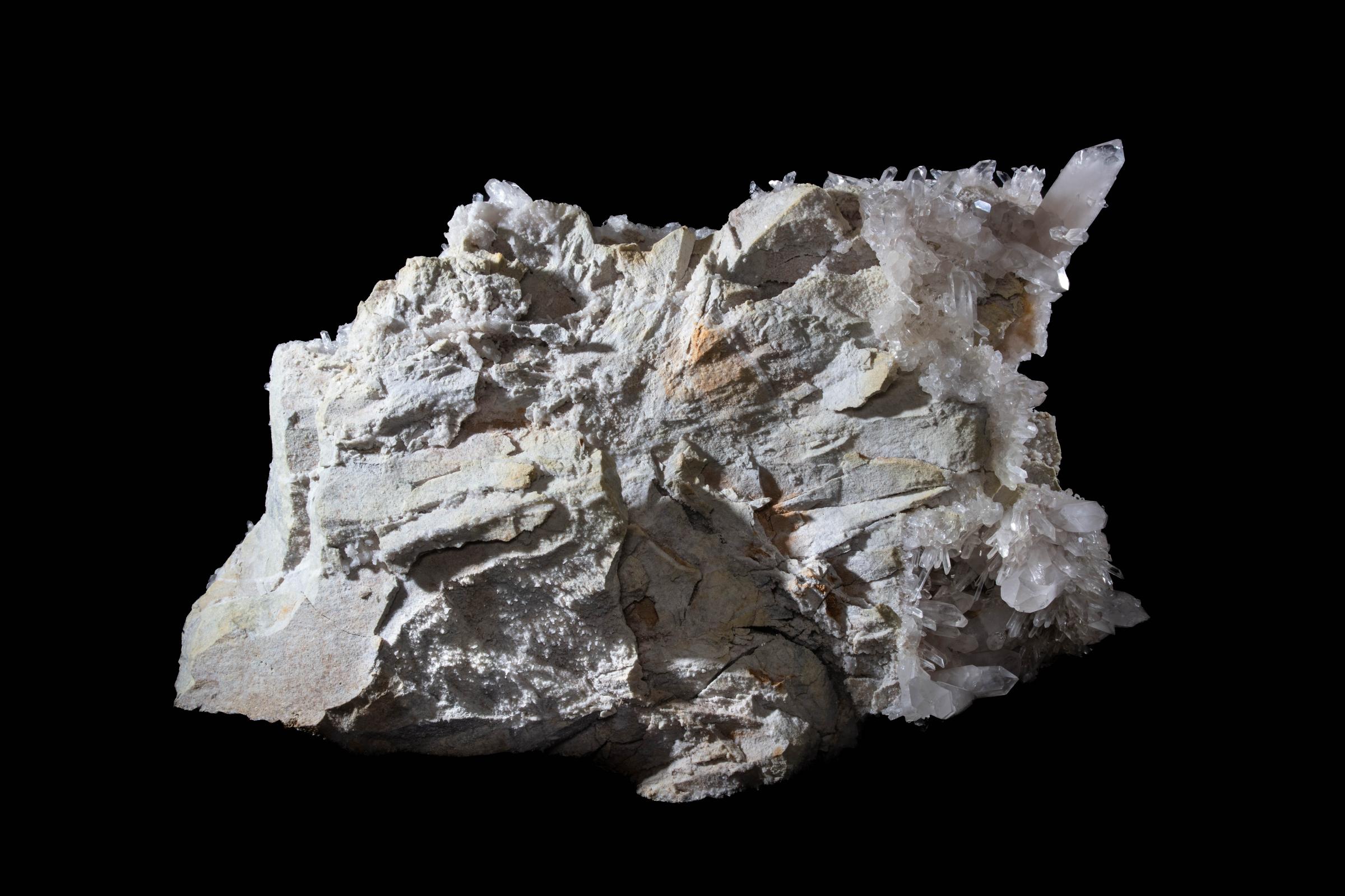 Rock crystal cluster - St1galleryc0073 7 - C0073