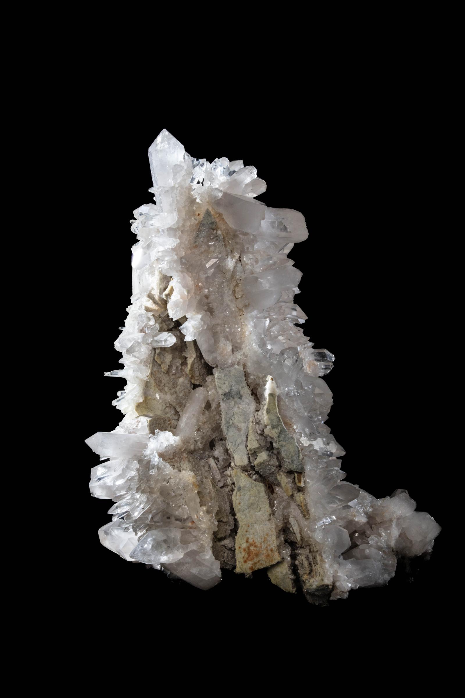 Rock crystal cluster - St1galleryc0073 8 - C0073