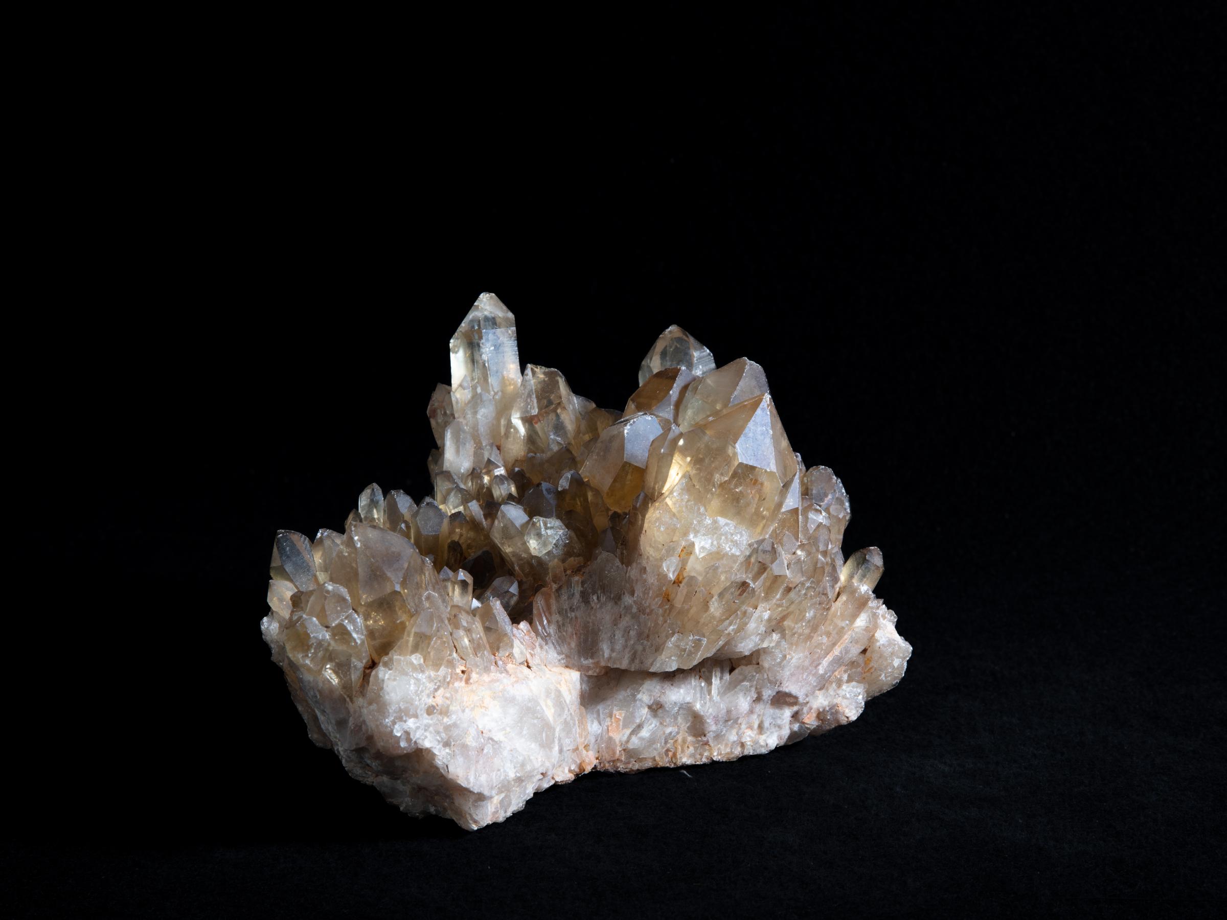 Citrine cluster - St1galleryc0109 9695 - C0109