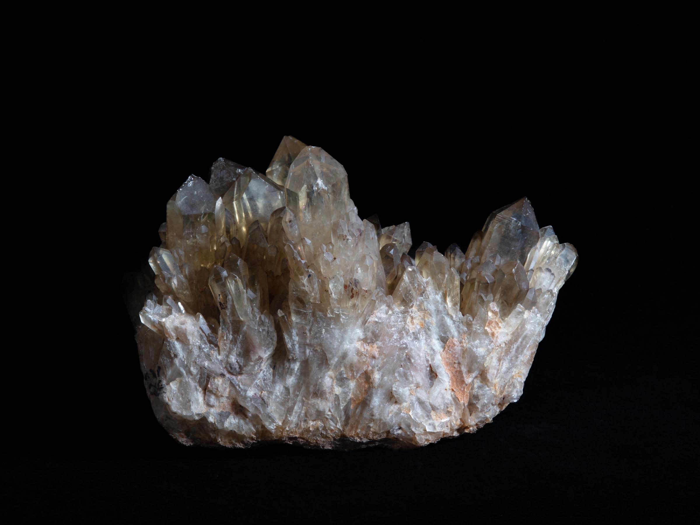 Citrine cluster - St1galleryc0109 9698 - C0109