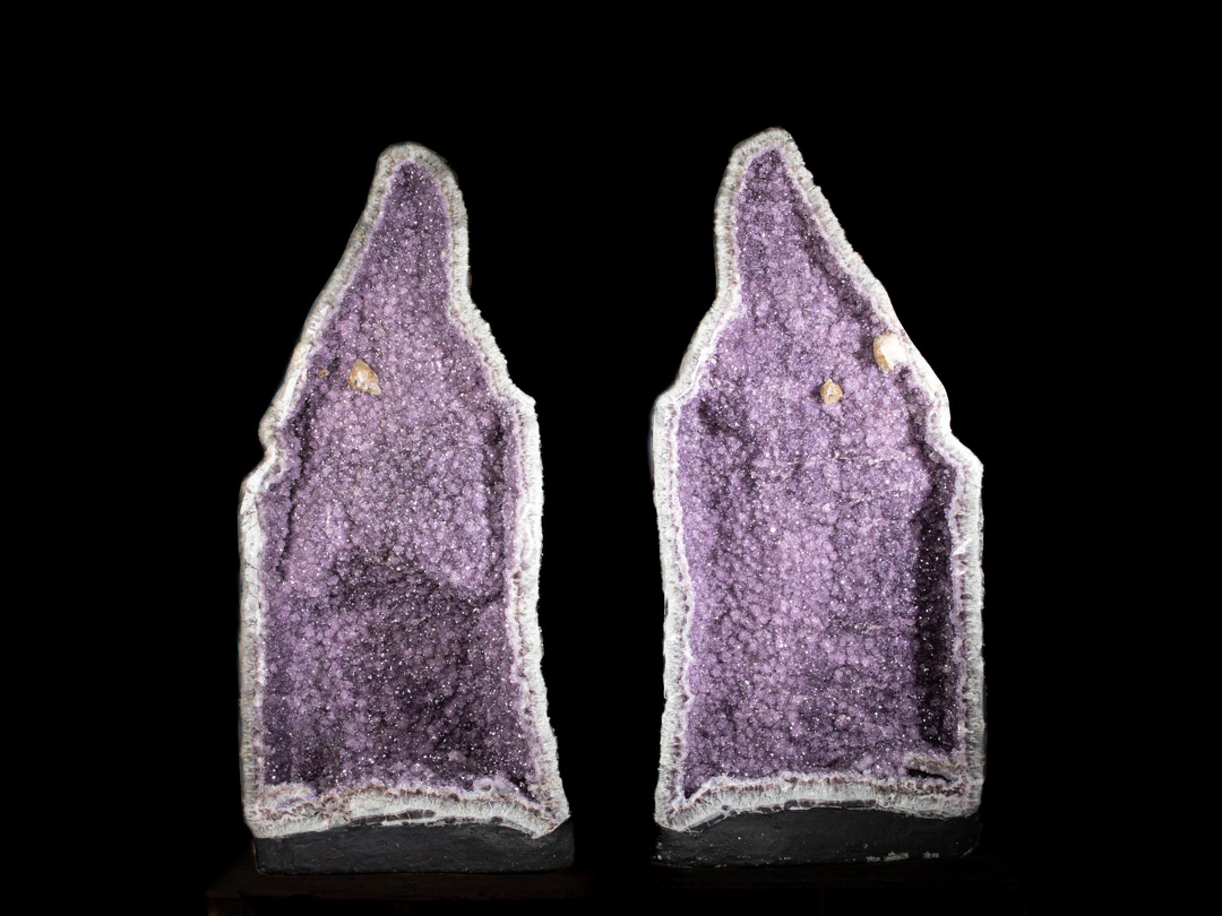 Pair of amethyst geode - Stonegallerya0160 6 - A0160