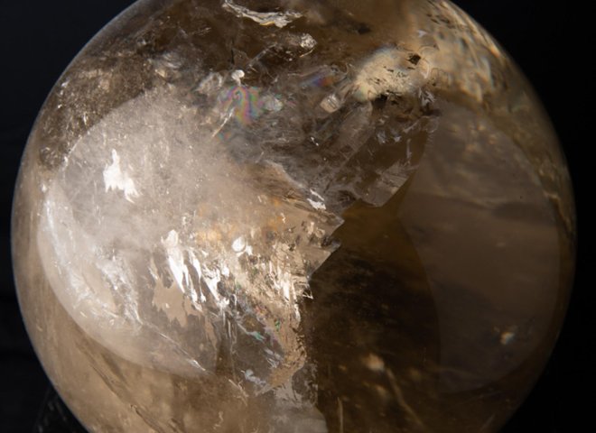 Natural citrine sphere - St1o0068 2 - O0068